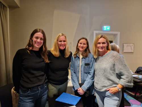 Fra NVE stilte Anine Andresen, Ingrid Anette S.Dahlen, Anne Marte Schei og Tanja Midtsian.
