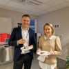 Sigbjørn Innselset er prosjektleder og industriansvarlig for Aibel i Nord-Norge. Her ved en annen anledning sammen med Kaja Nesbø, Engineering Manager Aibel i Hammerfest.