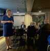 Malin Arntzen fra Rødøy inspirerte og underholdt med sin historie.