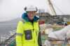 Kjell Giæver, Arctic Energy Partners, ombord på Johan Castberg før produksjonsskipet satte kursen nordover til Barentshavet.