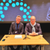 Direktør Kjell Giæver og styreleder Geir Seljeseth ledet årsmøtet til Arctic Energy Partners.
