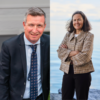 Kjell Giæver, Arctic Energy Partners, og Grete Haaland, Equinor.