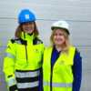 Polarbase var med å grunnlegge Arctic Energy Partners og er medlem nr. 1! Jeanette Moland, adm dir NorSea Polarbase og Kristiane Mauno Krystad, kommunikasjonsleder Arctic Energy Partners, på pressek