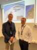 Ståle Søyland, produksjonssjef Snøhvit, og lete- og produksjonsdirektør Knut Vidar Larssen, for Snøhvit, Johan Castberg og Barentshavet