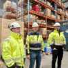 Omvisning hos Arctic Logistics. 