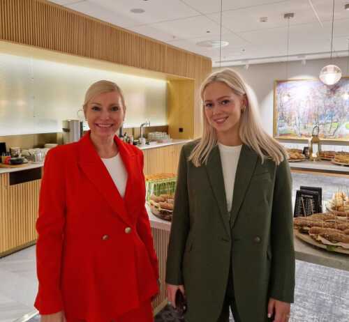 Nina K. Jonassen og Signe Kilskar 
