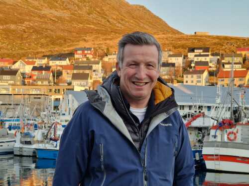 Kjell Giæver er veldig fornøyd med å få med fiskerinæringen på arrangementet.