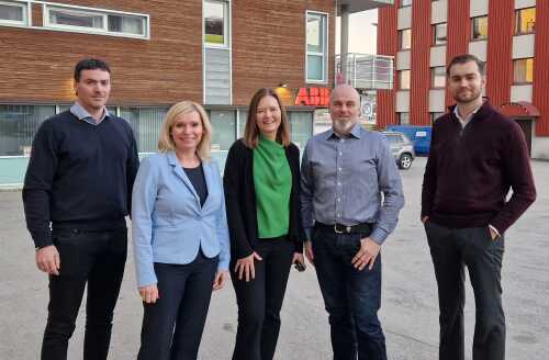 Fra venstre: Knut Harald Nygård, Equinor, Nina K. Jonassen, Arctic Energy Partners, Jeanette Moland