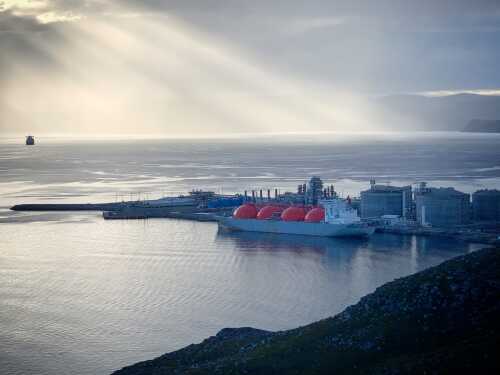 Equinors anlegg på Melkøya får forlenget levetid gjennom elektrifisering.