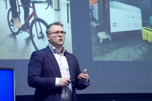 Knut Vidar Larssen, Equinor, snakket om fremtidstru i det grønne skiftet.