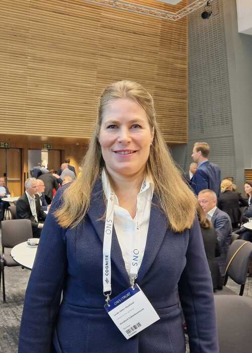 Fylkesråd Nordland fylkeskommune Linda Haukland var optimistisk på frokostmøte.