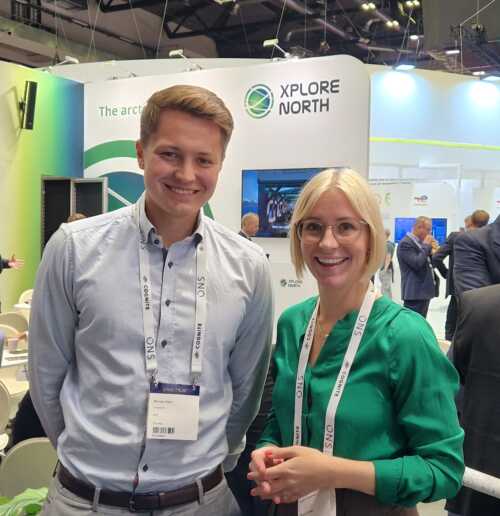 Brynjar A. Saus, UiT-Norges arktiske universitet, og Sigrid Ina Simonsen, Offshore Norge (snart NHO Arktis).