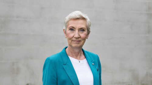 Leder i LO Peggy Hessen Følsvik.
