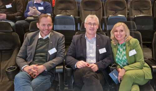 Terje Rogde, Terje Wikstrøm og Nina K. Jonassen.